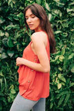 Load image into Gallery viewer, Effortless Halter Top in Coral