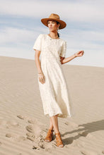 Load image into Gallery viewer, Celina Textured Midi Dress