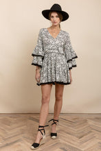 Load image into Gallery viewer, Tiger Lily Bell Sleeve Dress - FINAL SALE