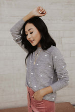 Load image into Gallery viewer, Cozy Polka Dot Sweater