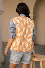 Load image into Gallery viewer, Quilt Detail Denim Jacket