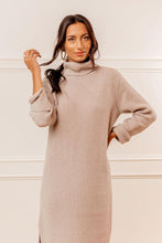 Load image into Gallery viewer, Quinn Turtleneck Dress