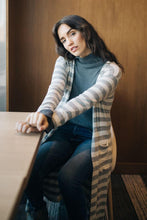 Load image into Gallery viewer, Striped Lane Cardigan in Ivory - FINAL SALE