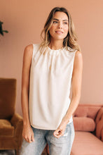 Load image into Gallery viewer, Ruffle Neck Tank - FINAL SALE
