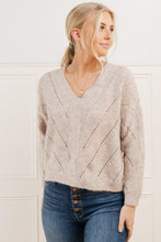 Load image into Gallery viewer, Sarah V Neck Sweater - FINAL SALE

