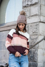 Load image into Gallery viewer, Richie Color Block Sweater

