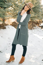 Load image into Gallery viewer, My Type of Striped Cardigan in Black
