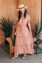 Load image into Gallery viewer, Marta Button Front Dress in Coral
