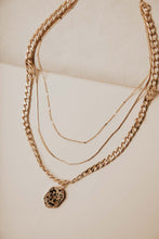 Load image into Gallery viewer, Layered Chain Pendant Necklace
