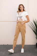 Load image into Gallery viewer, Kennedy Paperbag Denim in Camel
