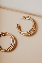 Load image into Gallery viewer, Triple Hoop Earrings
