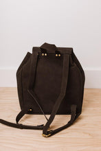 Load image into Gallery viewer, Olivia Drawstring Backpack in Black
