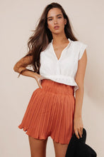 Load image into Gallery viewer, Katy Accordion Mini Skirt
