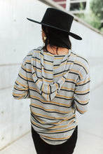 Load image into Gallery viewer, Poppy Stripe Hoodie

